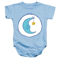 Care Bears Bedtime Belly Unisex Infant Snap Suit for Baby (6 Months) Light Blue