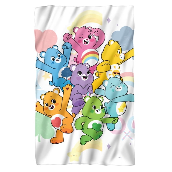 LogoVision Care Bears Fleece Throws, 36” x 58”