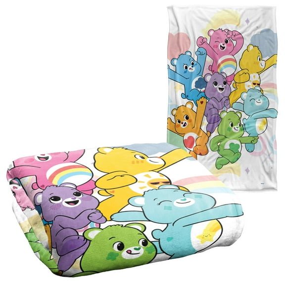 Care Bears Blanket, 36' x 58' Care Bears Silky Touch Super Soft Throw Blanket