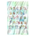 thumbnail image 1 of Care Bears Blanket, 36' x 58' Checkered Alphabet Fleece Blanket, 1 of 3