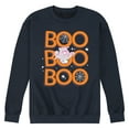 thumbnail image 1 of Care Bears - Boo Repeated Halloween Cheer Bear - Men's Crew Fleece Sweatshirt, 1 of 5