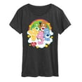 thumbnail image 1 of Care Bears - Care Bears Group On Clouds -  Women's Short Sleeve Graphic T-Shirt, 1 of 5