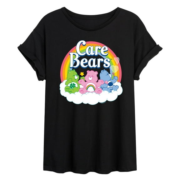 Care Bears - Care Bears Logo Group - Women's Oversized Graphic T-Shirt