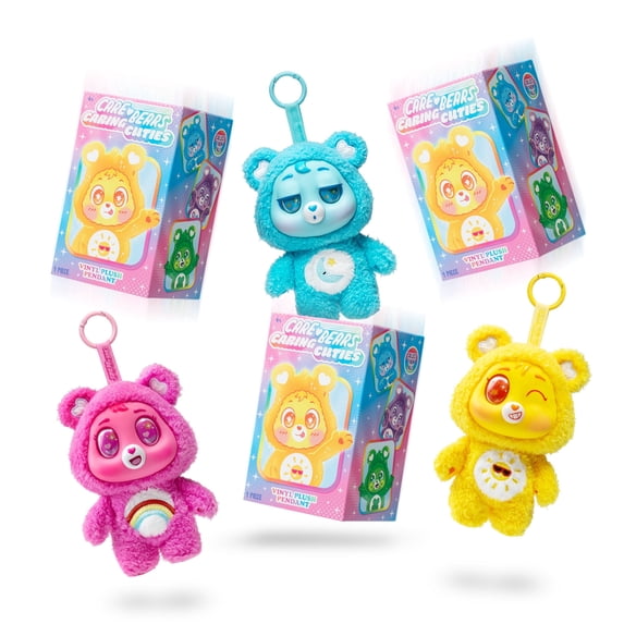 Care Bears Caring Cuties Danglers Plush, 6 inch