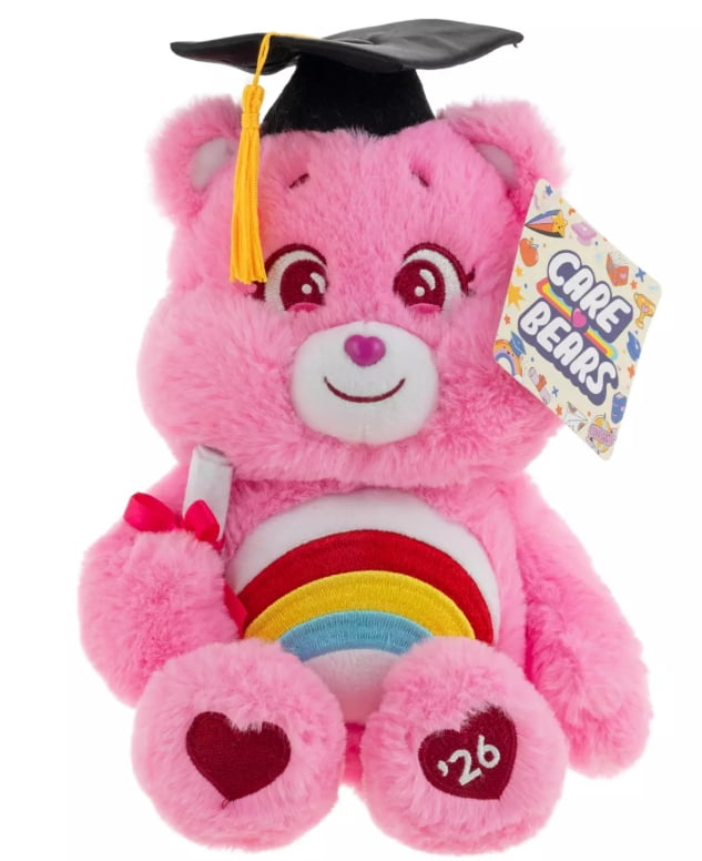 Care Bears Cheer Bear 2026 Graduation Plush 9"