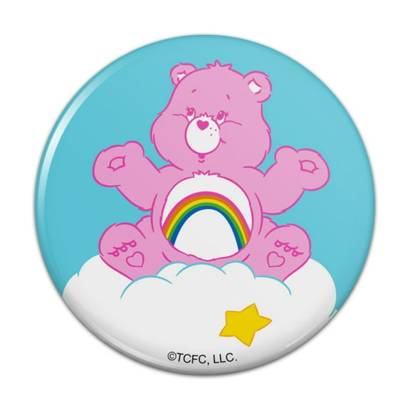 Care Bears Cheer Bear Kitchen Refrigerator Locker Button Magnet