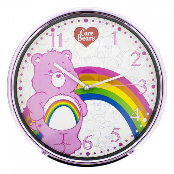Care Bears Cheer Rainbows 12 Analog Wall Clock