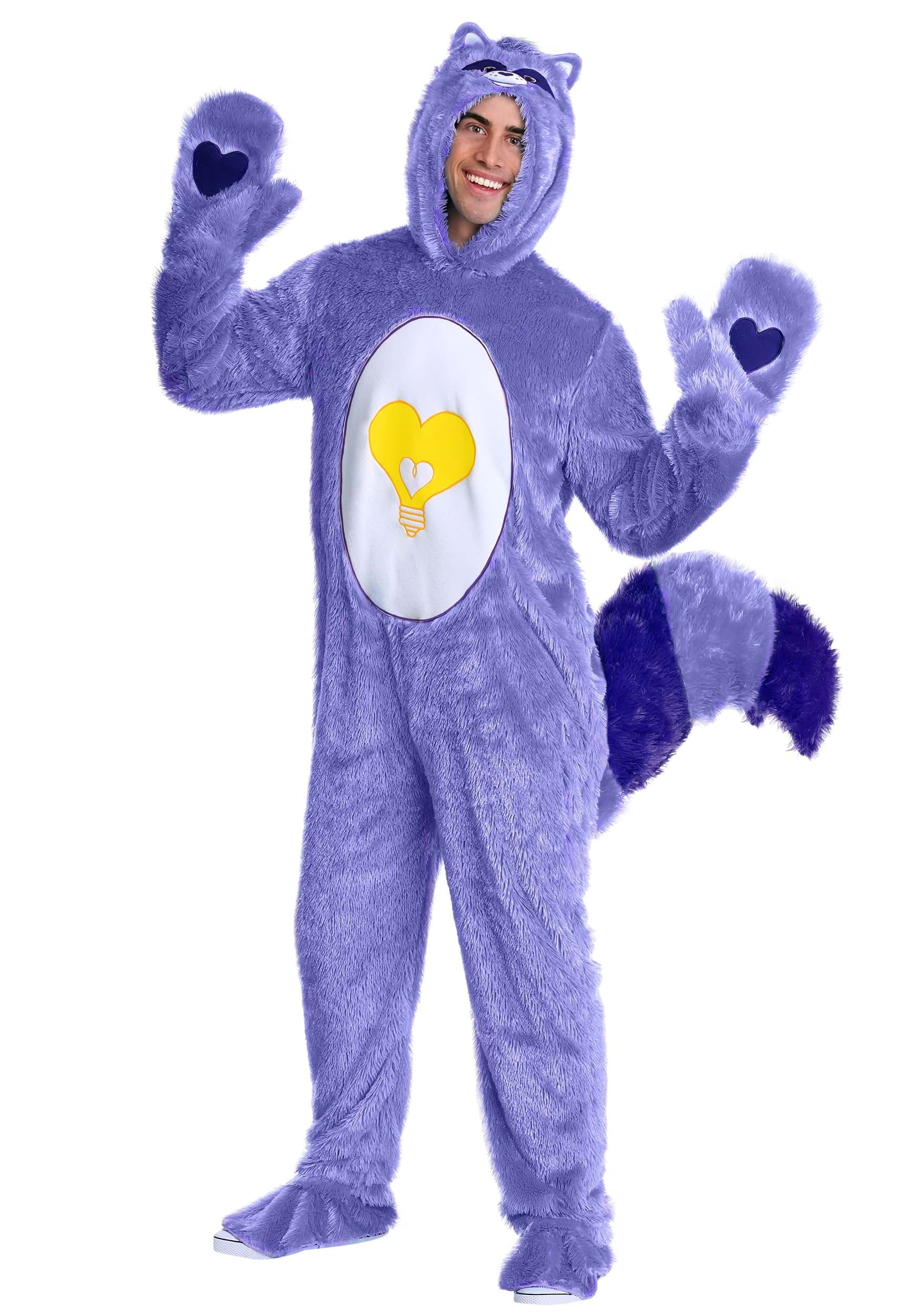 Care Bears Cousins Adult Bright Heart Raccoon Costume