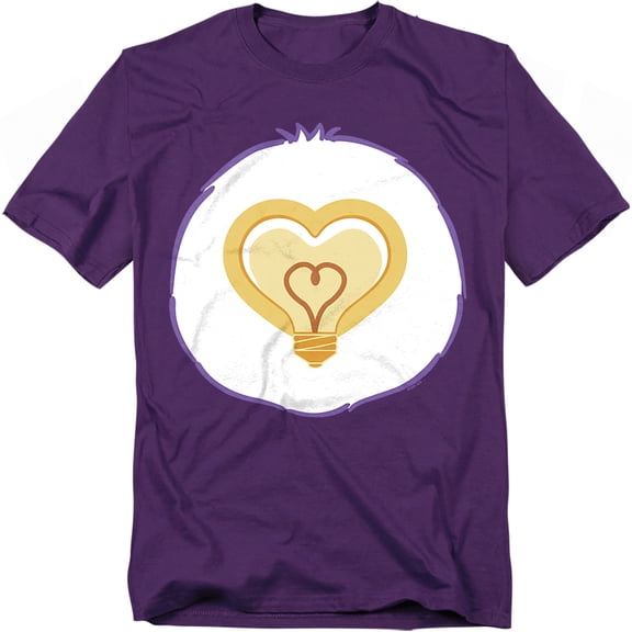 Care Bears T-Shirt Cousins Bright Heart Racoon Belly Unisex Graphic Tee for Men & Women