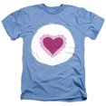 thumbnail image 1 of Care Bears Cousins Gentle Heart Lamb Belly Unisex Adult Heather T Shirt, Light Blue Heather, Large, 1 of 3
