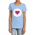 thumbnail image 1 of Care Bears Cousins Gentle Heart Lamb Belly Women's T Shirt, Light Blue, 2X-Large, 1 of 3