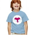 thumbnail image 1 of Care Bears Cousins Swift Heart Rabbit Belly Kids T Shirt for Youth Boys and Girls, Light Blue, Large, 1 of 3
