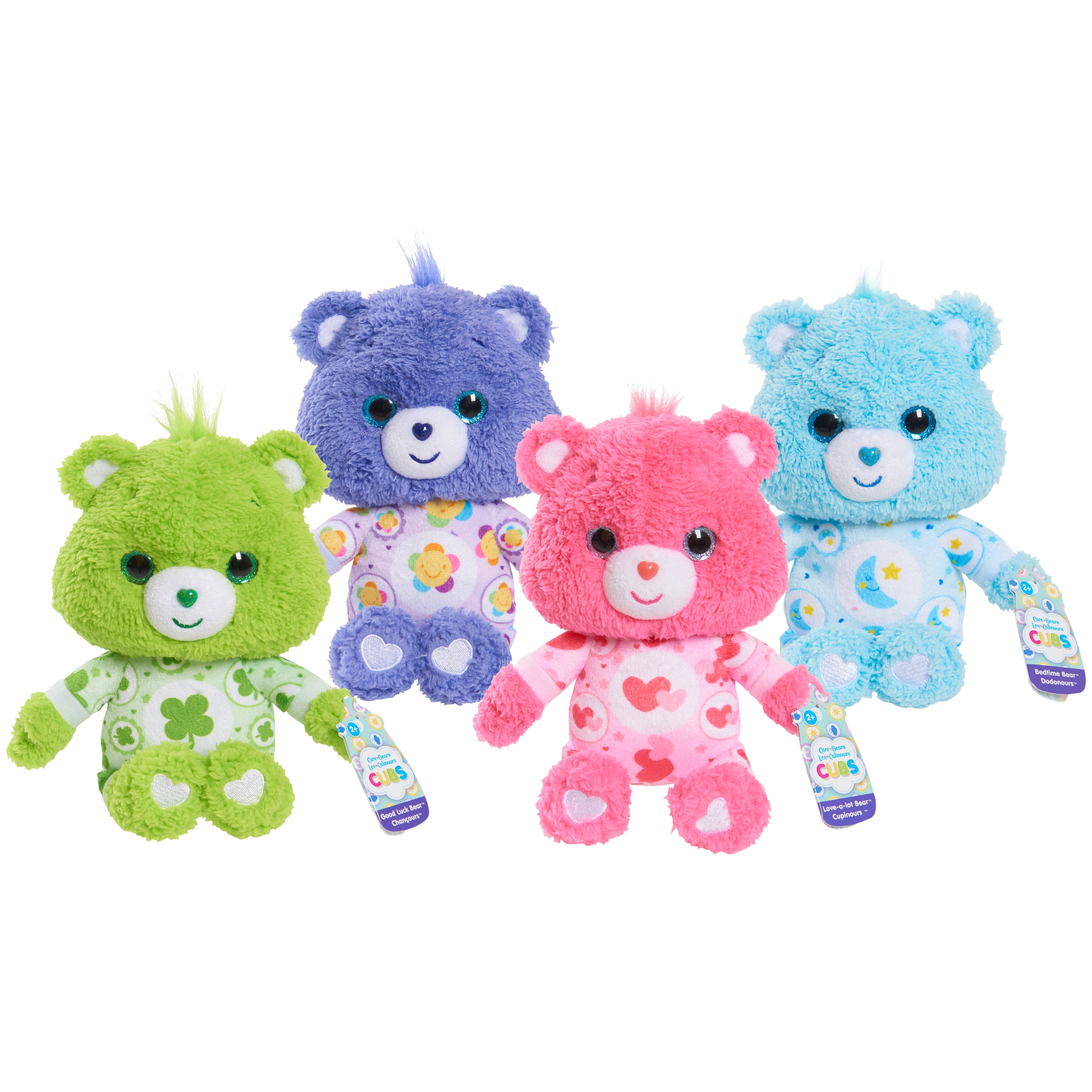 Care Bears Cubs 4PK Small Plush, Kids Toys for Ages 2 Up, Gifts and ...