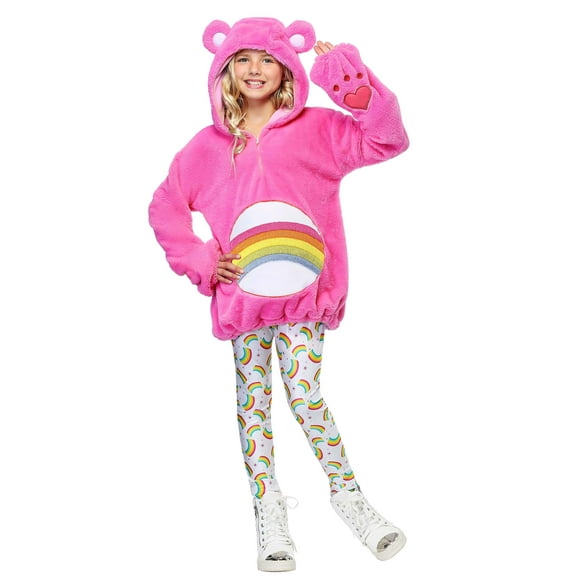 Care Bears Deluxe Cheer Bear Tween Hoodie Costume