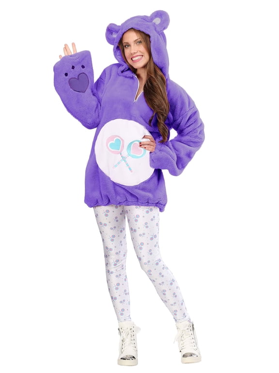 Care Bears Deluxe Share Bear Hoodie Women's Costume