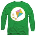 thumbnail image 1 of Care Bears Do Your Best Bear Belly Unisex Adult Long-Sleeve T Shirt, Kelly Green, Medium, 1 of 3
