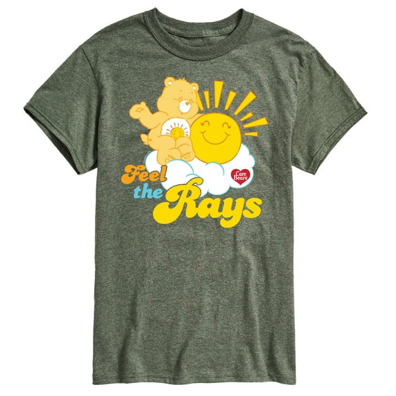 Care Bears - Feel The Rays - Men's Short Sleeve Graphic T-Shirt