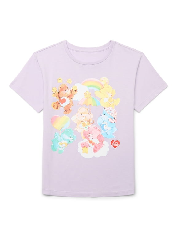 Girls Short Sleeve Graphic T-Shirt, Sizes 4-16