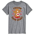 thumbnail image 1 of Care Bears - Follow Your Heart  - Men's Short Sleeve Graphic T-Shirts, 1 of 5