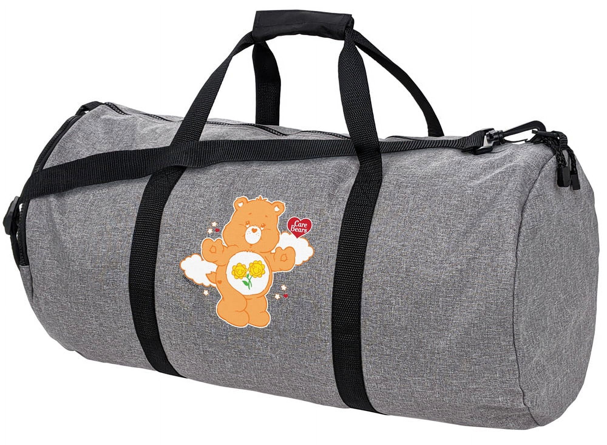 Care Bears Friendship Bear Clouds Lightweight Duffel Bag for Sports and Gym Packable for Travel