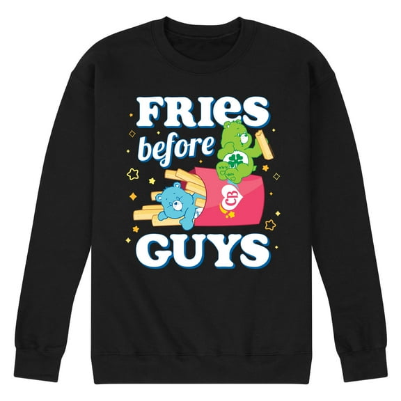 Care Bears - Fries Before Guys - Men's Crew Fleece Sweatshirt