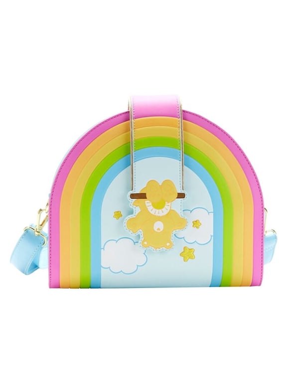 Funshine Bear Rainbow Swing Crossbody Bag