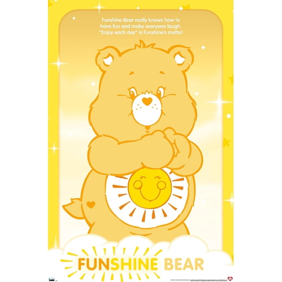 Care Bears - Funshine Bear Wall Poster, 22.375" x 34"
