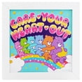 thumbnail image 1 of Silver Buffalo Care Bears Gel Coat 6"x6" Framed MDF Modern Wall Art, 1 of 6