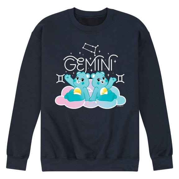 Care Bears - Gemini Wish Bear - Men's Crew Fleece Sweatshirt