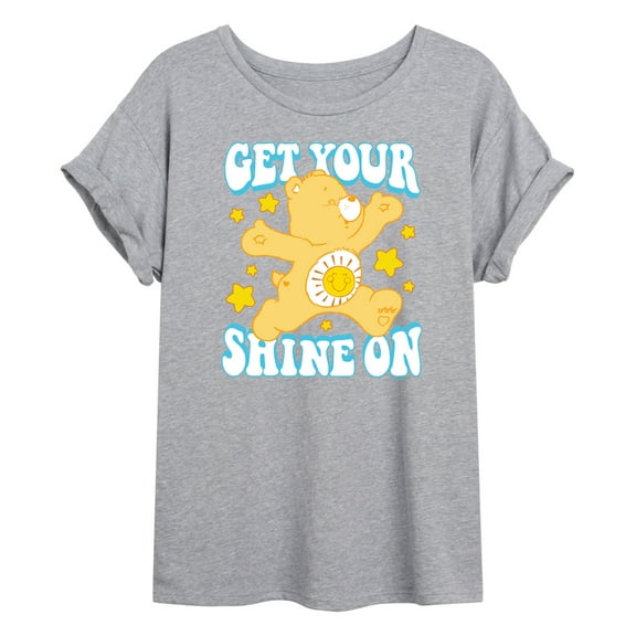 Care Bears - Get Your Shine On - Women's Oversized Graphic T-Shirts