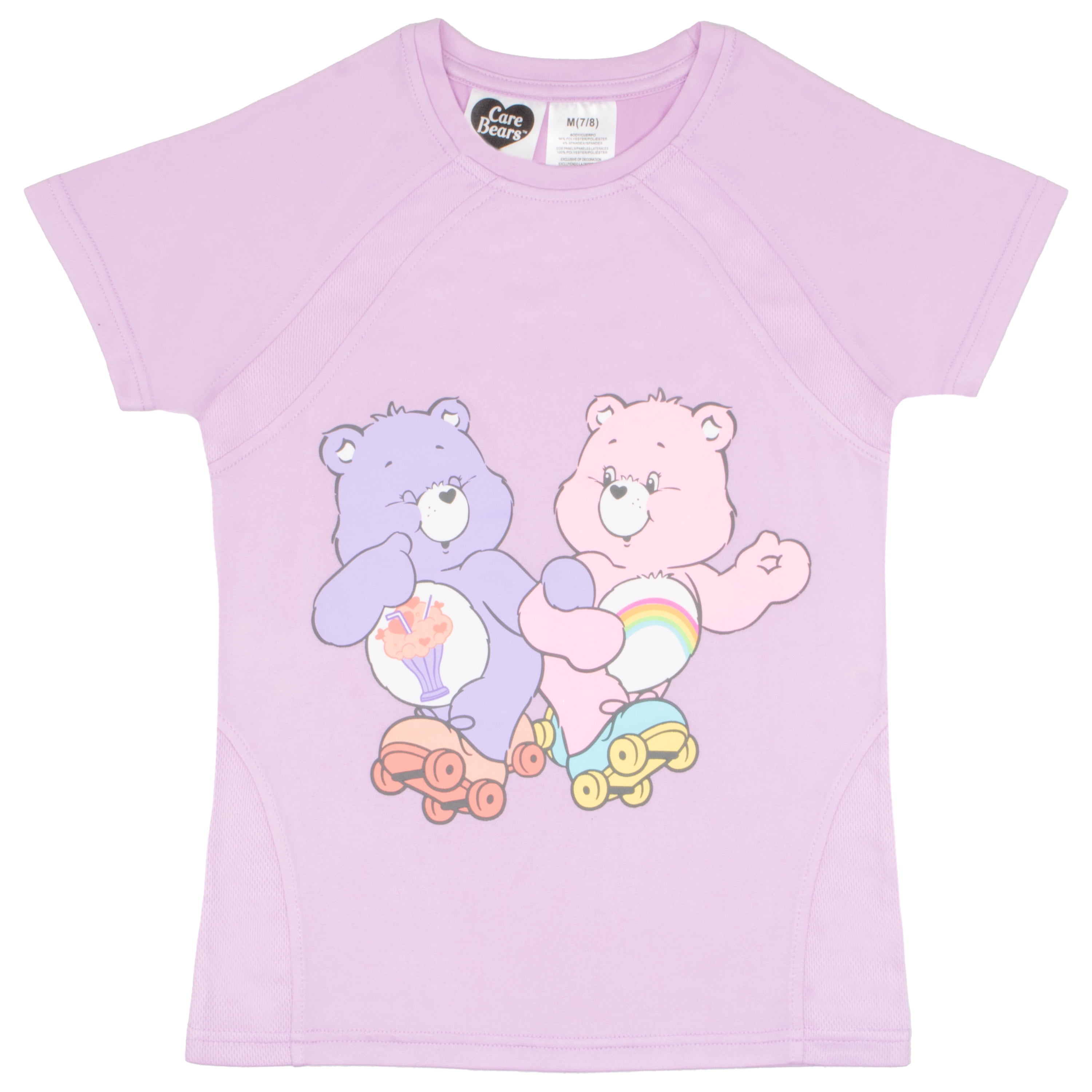Care Bears Girl's Active Graphic Tee, Sizes 4-16