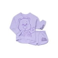 thumbnail image 1 of Care Bears Girls Graphic Sweatshirt and Shorts Set, 2-Piece, Sizes 4-16, 1 of 3