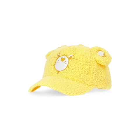 Care Bears Girls Sherpa Cosplay Hat, Yellow, One Size Fits Most