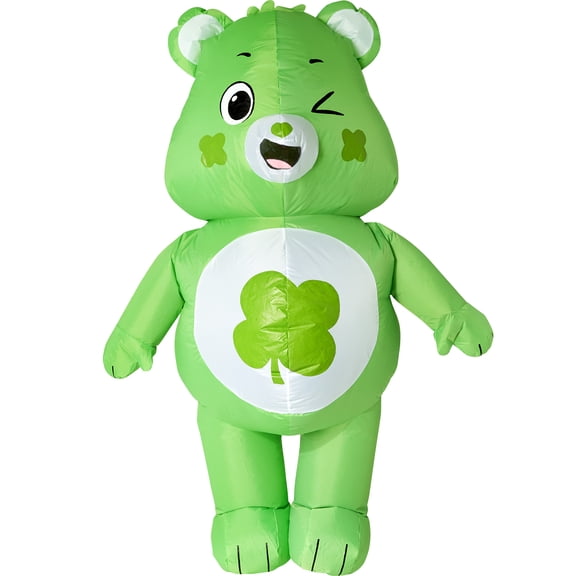 Care Bears Good Luck Bear Adult Inflatable Costume | One Size
