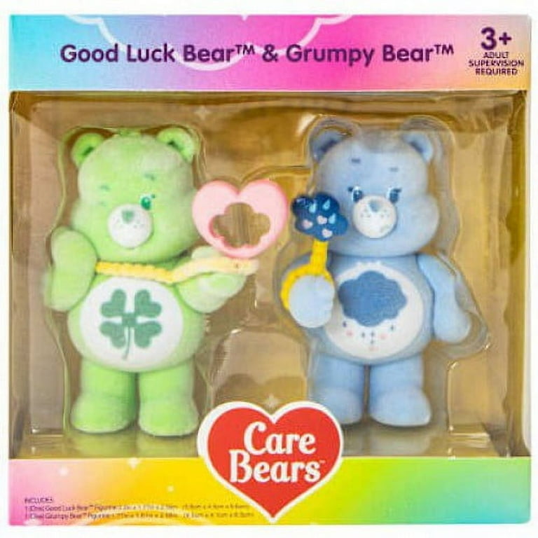 Care Bears Good Luck Bear & Grumpy Bear Mini Figure 2-Pack