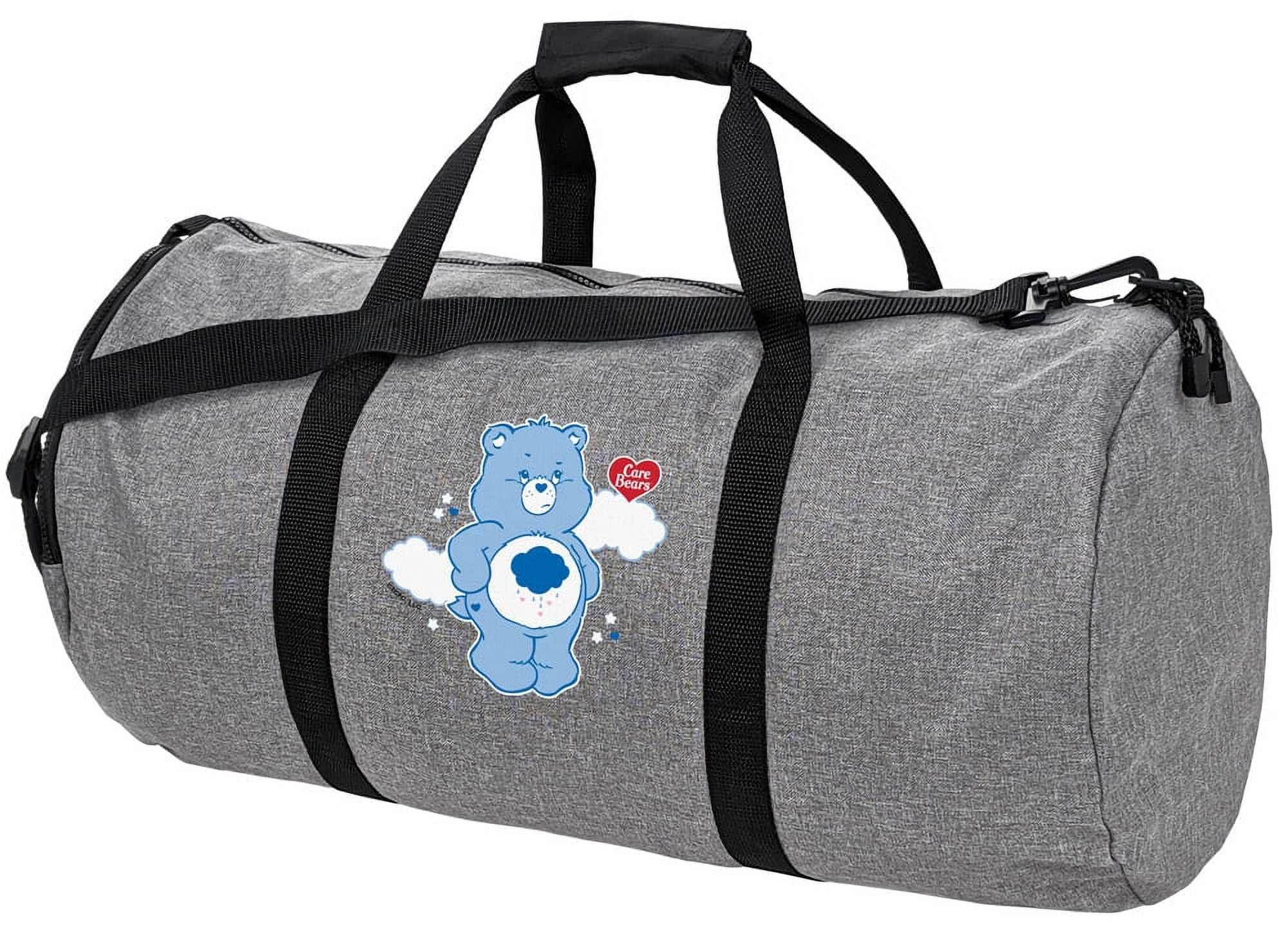 Care Bears Grumpy Bear Clouds Lightweight Duffel Bag for Sports and Gym Packable for Travel