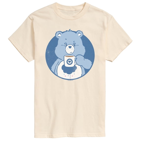 Care Bears - Grumpy Bear Coffee - Men's Short Sleeve Graphic T-Shirt