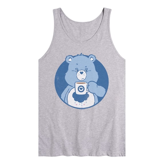 Care Bears - Grumpy Bear Coffee - Men's Sleeveless Graphic Tank