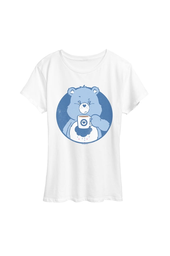 - Grumpy Bear Coffee - Women's Short Sleeve Graphic T-Shirt