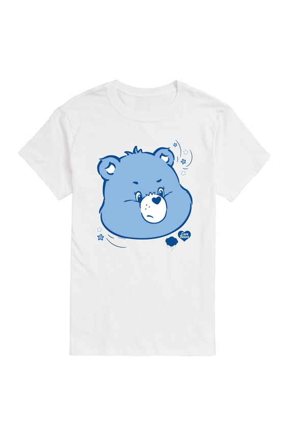 - Grumpy Bear Portrait - Men's Short Sleeve Graphic T-Shirt