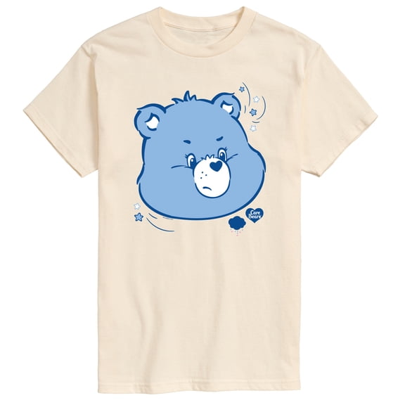 Care Bears - Grumpy Bear Portrait - Men's Short Sleeve Graphic T-Shirt