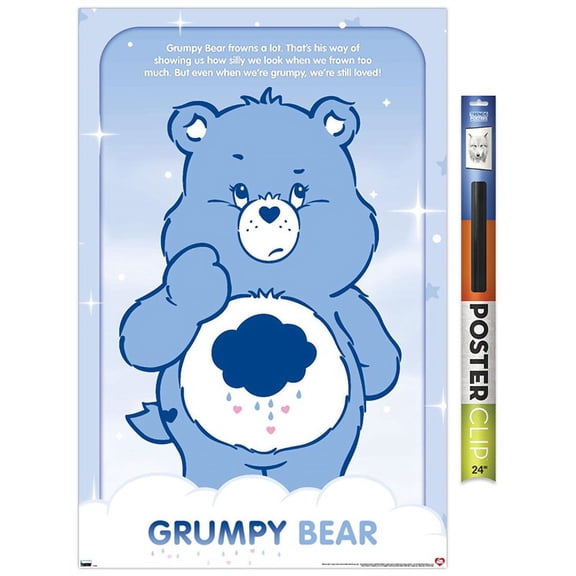 Care Bears - Grumpy Bear Wall Poster, 22.375" x 34"