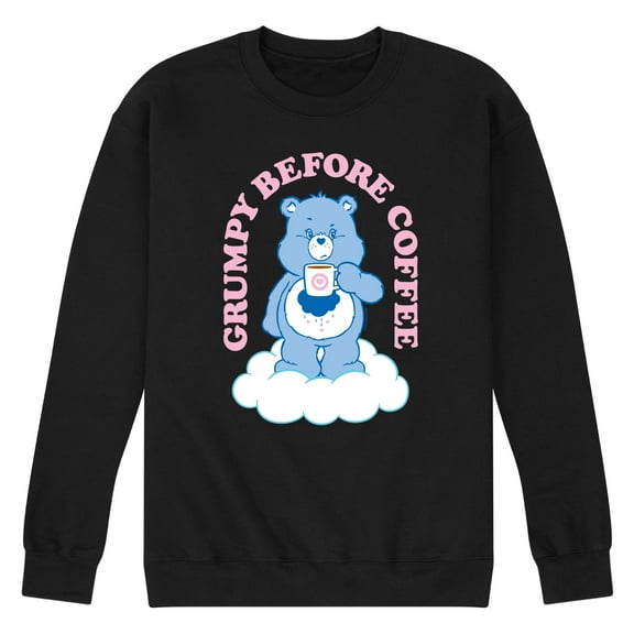 Care Bears - Grumpy Before Coffee - Men's Crew Fleece Sweatshirt