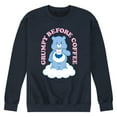 thumbnail image 1 of Care Bears - Grumpy Before Coffee - Men's Crew Fleece Sweatshirt, 1 of 5