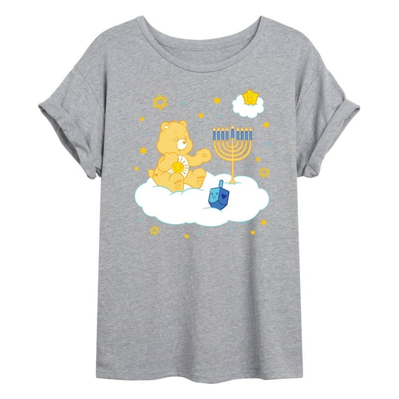 Care Bears - Hanukkah Cloud - Women's Oversized Graphic T-Shirt
