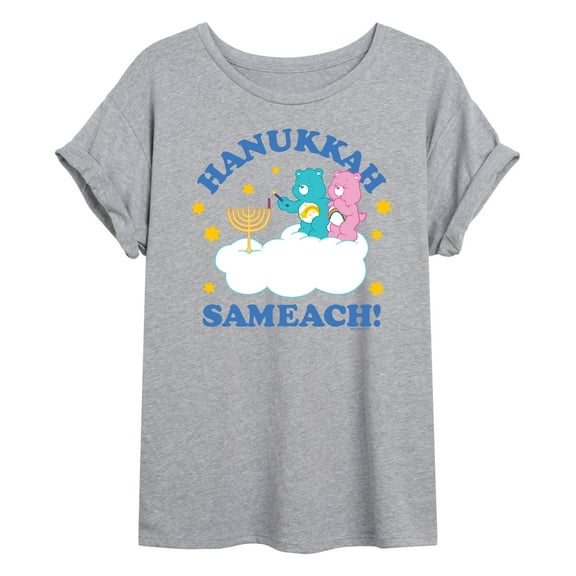 Care Bears - Hanukkah Sameach - Women's Oversized Graphic T-Shirt