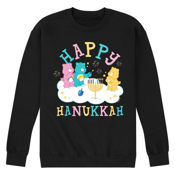 Care Bears - Happy Hanukkah - Men's Crew Fleece Sweatshirt