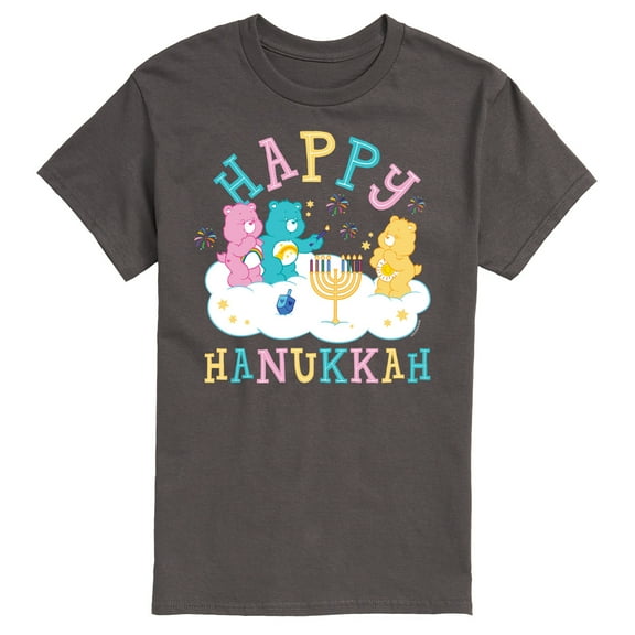 Care Bears - Happy Hanukkah - Men's Short Sleeve Graphic T-Shirt