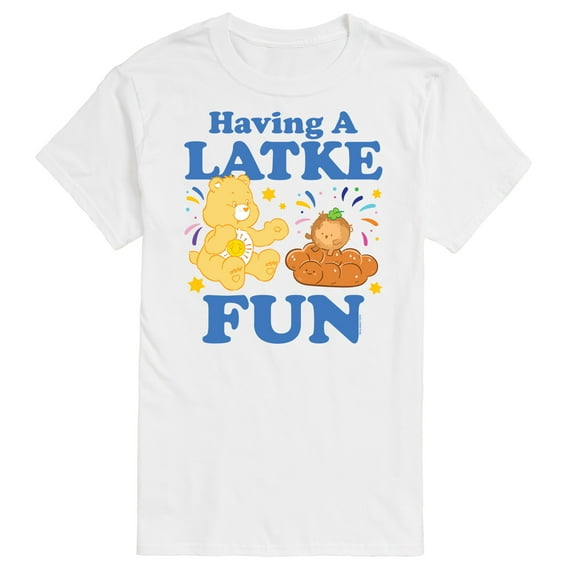 Care Bears - Having A Latke Fun - Men's Short Sleeve Graphic T-Shirt