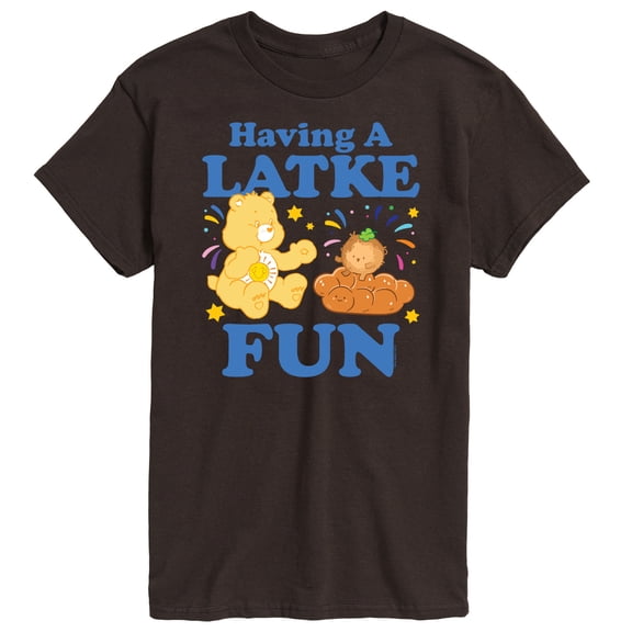 Care Bears - Having A Latke Fun - Men's Short Sleeve Graphic T-Shirt